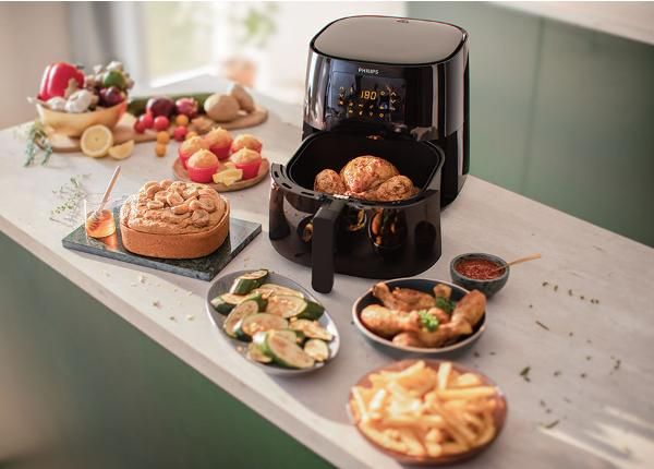 Kuumaõhu fritüür Philips Essential Airfryer XL, must