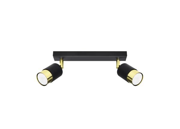 Laelamp Nero 2, must/kuldne
