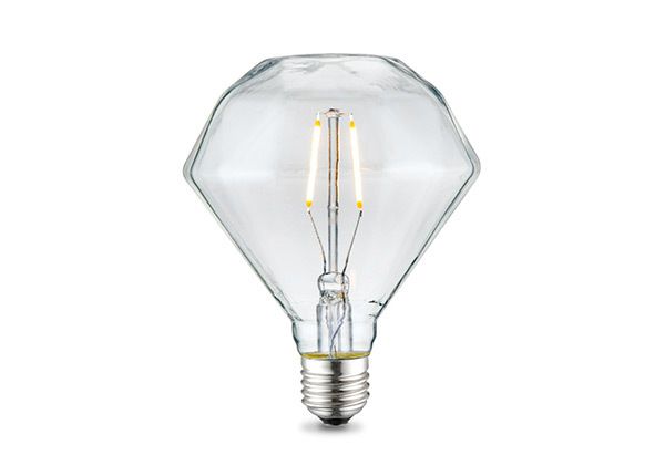 LED pirn Diamond, E27, 2W