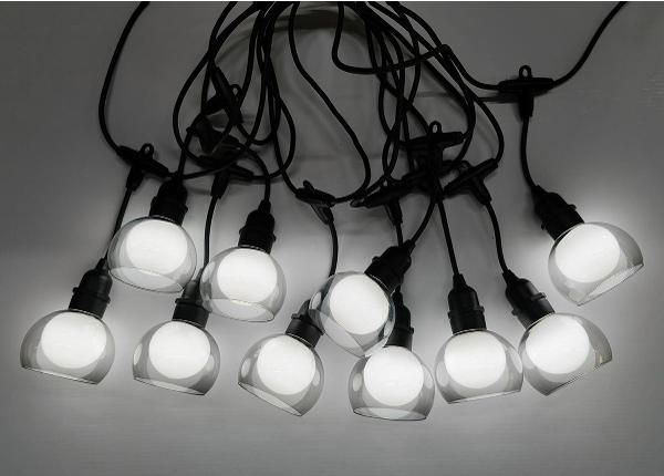 LED valguskett Flicker 10-LED pirni / 4,5 m