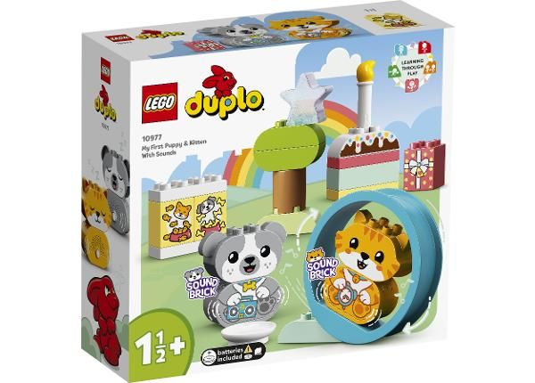 LEGO DUPLO Minu esimene helidega kutsikas ja kass