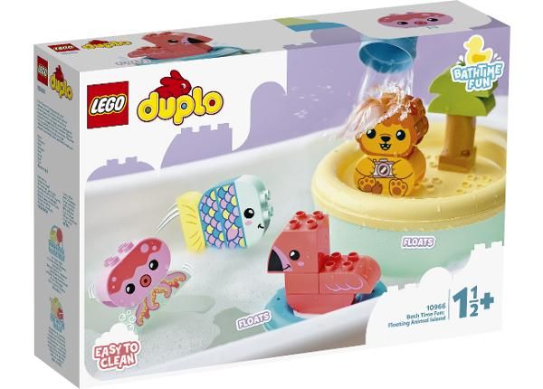 LEGO DUPLO vannimänguasi Ujuv loomade saar