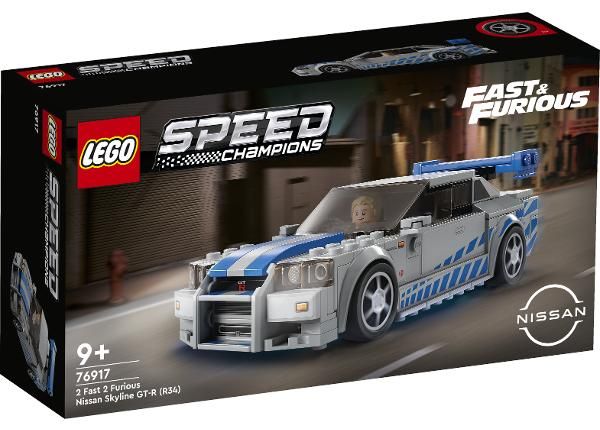 LEGO Speed Champions 2 Fast 2 Furious Nissan Skyline GT-R (R34)