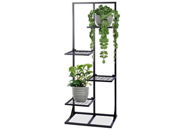 Lillepostament, 4 tasandit, must