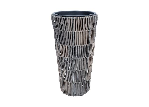 Lillepotiümbris Wicker Ø28xH50 cm