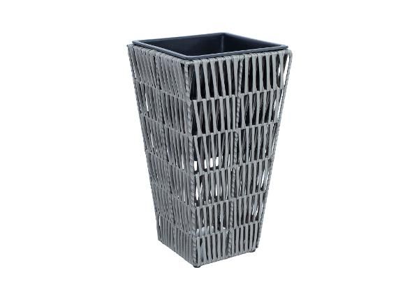 Lillepotiümbris Wicker 28x28xH50 cm