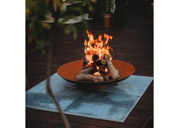 Lõkkealus Cor-Ten terasest GrillSymbol Chiaro XL