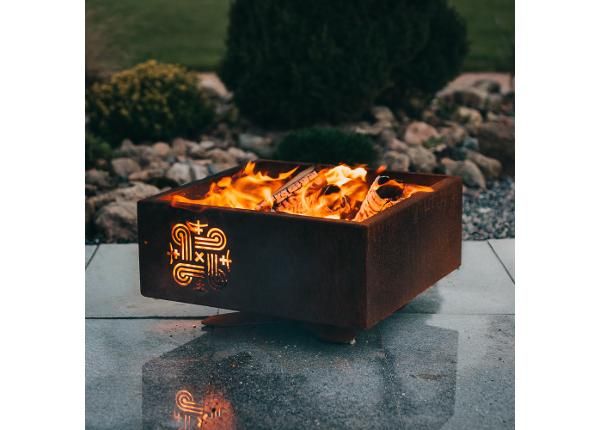 Lõkkealus Cor-Ten terasest GrillSymbol Piazza