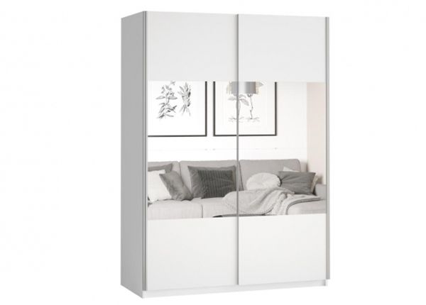 Lükandustega riidekapp 150 cm