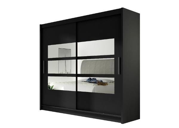 Lükandustega riidekapp 180 cm