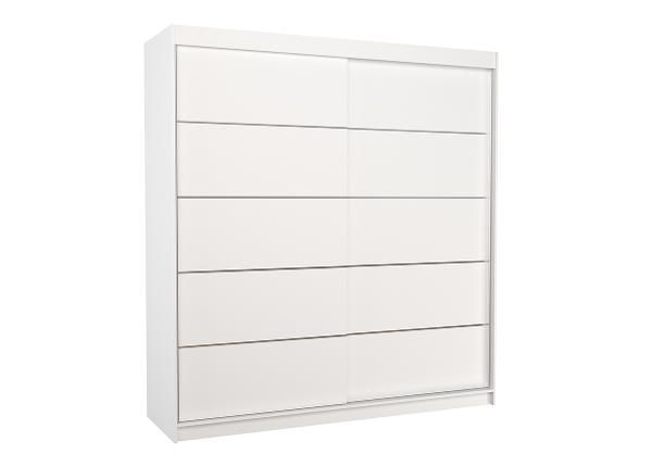 Lükandustega riidekapp 200 cm