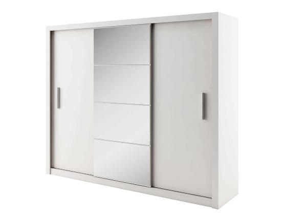 Lükandustega riidekapp 250 cm