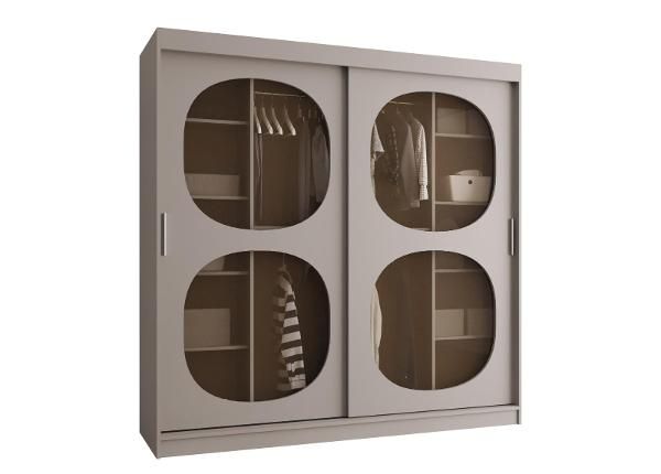 Lükandustega riidekapp Bahrajn 200 cm