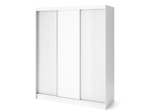 Lükandustega riidekapp Biancco 180 cm