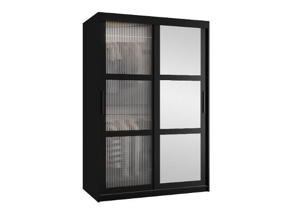 Lükandustega riidekapp Flutes 120 cm