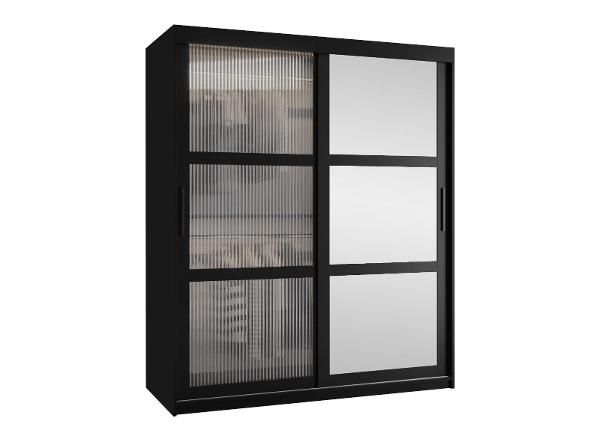 Lükandustega riidekapp Flutes 150 cm