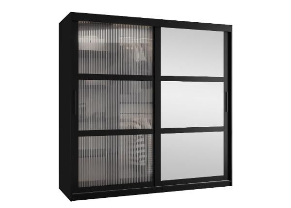 Lükandustega riidekapp Flutes 180 cm