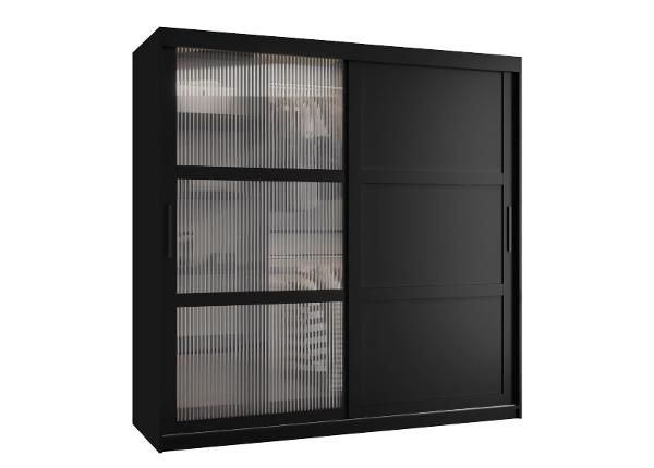 Lükandustega riidekapp Flutes 180 cm