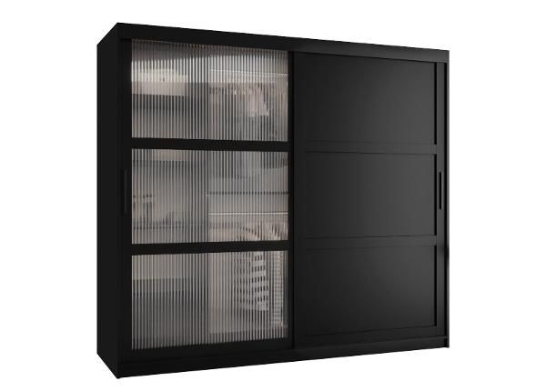 Lükandustega riidekapp Flutes 200 cm