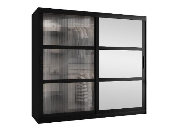 Lükandustega riidekapp Flutes 200 cm