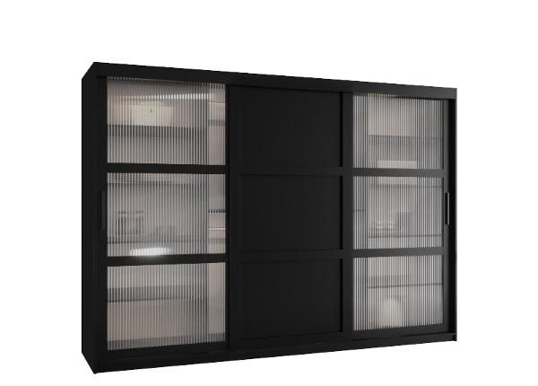 Lükandustega riidekapp Flutes 250 cm