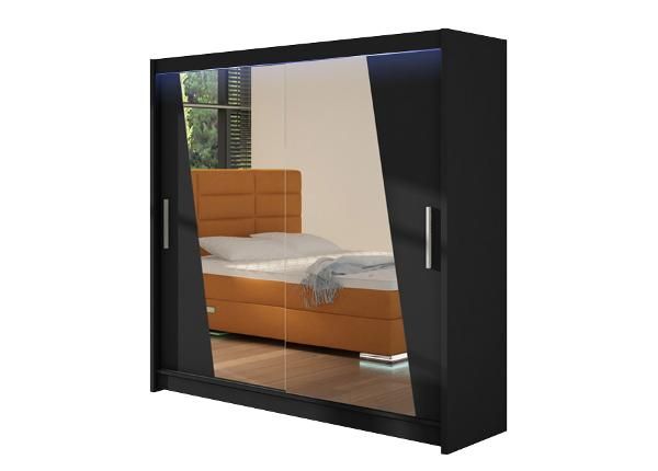 Lükandustega riidekapp + LED