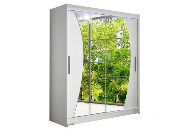 Lükandustega riidekapp + LED