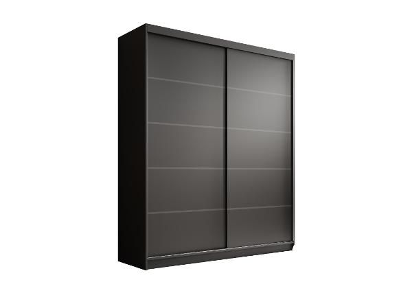 Lükandustega riidekapp Monte 180 cm