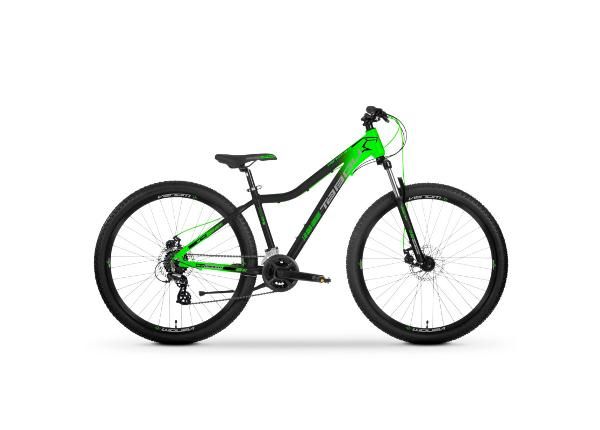 Maastikuratas noortele Tabou Venom 3 27.5" M, roheline/must