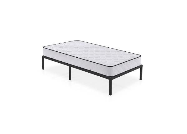 Metallvoodi 100x200 cm madratsiga
