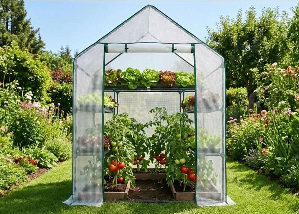 Minikasvuhoone 73x143 cm