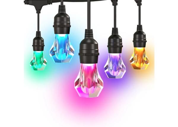 Nanoleaf Essentials Matter nutikas mitmevärviline välisvalgusti – 15 m laienduskomplekt