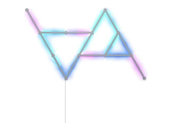 Nanoleaf Lines 60° stardikomplekt (15 valgusriba)