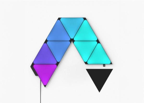 Nanoleaf Shapes Black Triangles stardikomplekt (9 paneeli), must