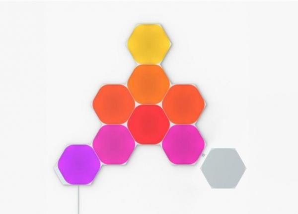Nanoleaf Shapes Hexagons stardikomplekt (9 paneeli)
