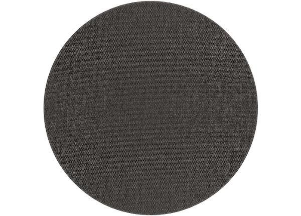 Narma madalsidusvaip Brooklyn™ carbon ümar Ø 200 cm