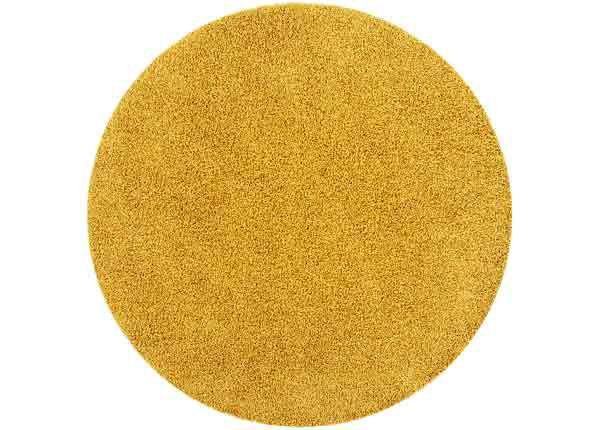 Narma pikakarvaline vaip Spice™ yellow ümar Ø 200 cm