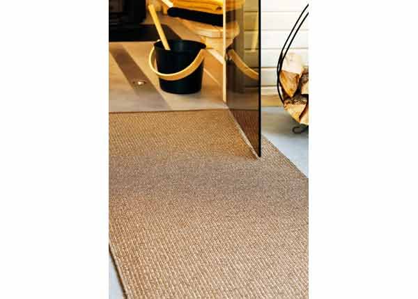 Narma plastikvaip Neve caramel metallic 70x200 cm