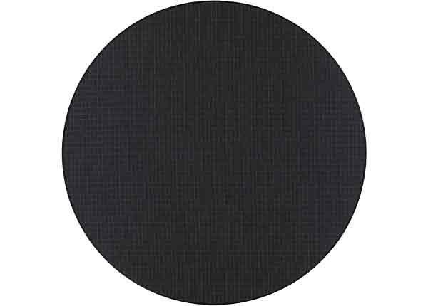 Narma silesidusvaip Limo™ black ümar Ø 200 cm