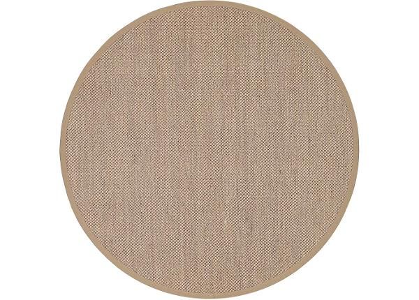 Narma sisalvaip Dragon™ beige ümar Ø 200 cm