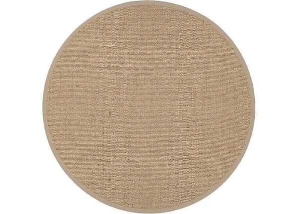 Narma sisalvaip Tuna™ beige ümar Ø 200 cm