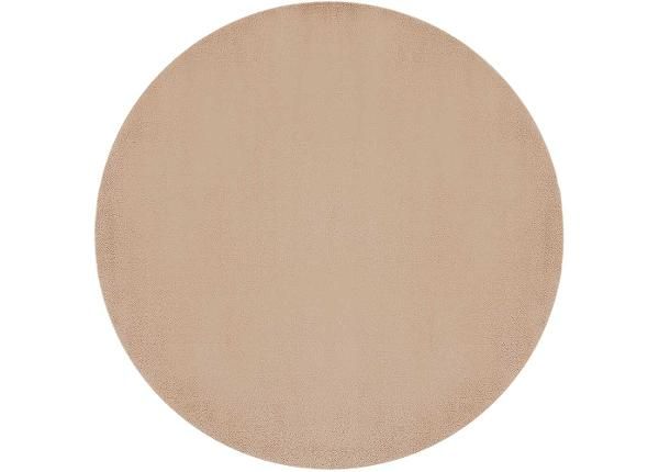 Narma veluurvaip Eden™ camel ümar Ø 200 cm