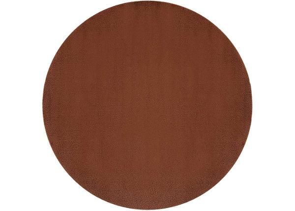 Narma veluurvaip Eden™ caramel ümar Ø 200 cm