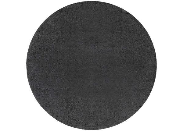 Narma veluurvaip Eden™ carbon ümar Ø 200 cm