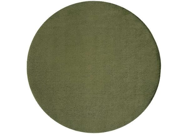 Narma veluurvaip Eden™ olive ümar Ø 200 cm