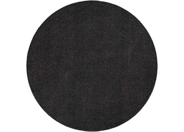 Narma veluurvaip Noble™ ümar carbon Ø 200 cm