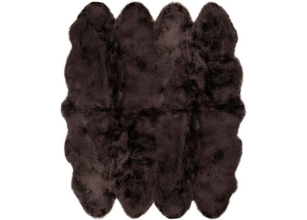 Naturaalne lambanahk Merino chocolate Octo ±170x180 cm