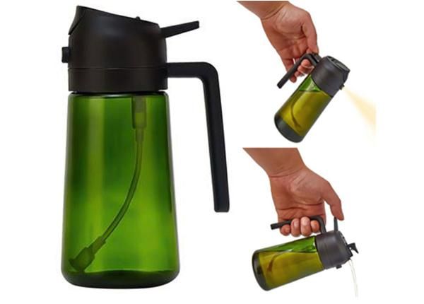 Õlipudel, 420 ml, klaas