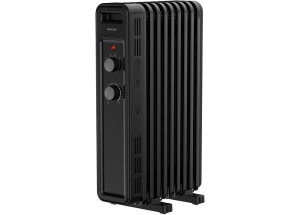 Õliradiaator Sencor SOH3509BK, must