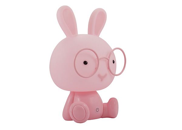 Öölamp Rabbit LED, roosa